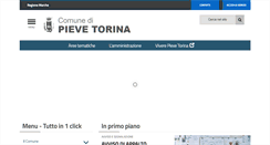 Desktop Screenshot of comune.pievetorina.mc.it